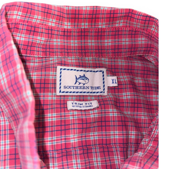 Southern Tide Men's Trim Fit Long Sleeve Button Down -‎ XL - Picture 3 of 6